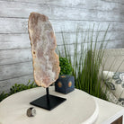 Pink Amethyst Slice on a Stand, 4.7 lbs and 12.9" Tall #5742-0138 - Brazil GemsBrazil GemsPink Amethyst Slice on a Stand, 4.7 lbs and 12.9" Tall #5742-0138Slices on Fixed Bases5742-0138
