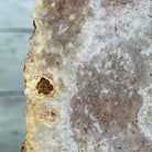 Pink Amethyst Slice on a Stand, 4.7 lbs and 12.9" Tall #5742-0138 - Brazil GemsBrazil GemsPink Amethyst Slice on a Stand, 4.7 lbs and 12.9" Tall #5742-0138Slices on Fixed Bases5742-0138
