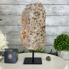 Pink Amethyst Slice on a Stand, 4.7 lbs and 12.9" Tall #5742-0138 - Brazil GemsBrazil GemsPink Amethyst Slice on a Stand, 4.7 lbs and 12.9" Tall #5742-0138Slices on Fixed Bases5742-0138