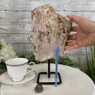 Pink Amethyst Slice on a Stand, 5.7 lbs and 11.7" Tall #5742-0041 by Brazil Gems - Brazil GemsBrazil GemsPink Amethyst Slice on a Stand, 5.7 lbs and 11.7" Tall #5742-0041 by Brazil GemsSlices on Fixed Bases5742-0041