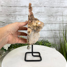 Pink Amethyst Slice on a Stand, 5.9 lbs and 12" Tall #5742-0037 by Brazil Gems - Brazil GemsBrazil GemsPink Amethyst Slice on a Stand, 5.9 lbs and 12" Tall #5742-0037 by Brazil GemsSlices on Fixed Bases5742-0037