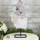 Pink Amethyst Slice on a Stand, 6.3 lbs and 15.5" Tall #5742-0032 by Brazil Gems - Brazil GemsBrazil GemsPink Amethyst Slice on a Stand, 6.3 lbs and 15.5" Tall #5742-0032 by Brazil GemsSlices on Fixed Bases5742-0032