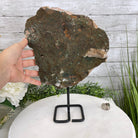 Pink Amethyst Slice on a Stand, 8.7 lbs and 13.3" Tall #5742-0034 by Brazil Gems - Brazil GemsBrazil GemsPink Amethyst Slice on a Stand, 8.7 lbs and 13.3" Tall #5742-0034 by Brazil GemsSlices on Fixed Bases5742-0034