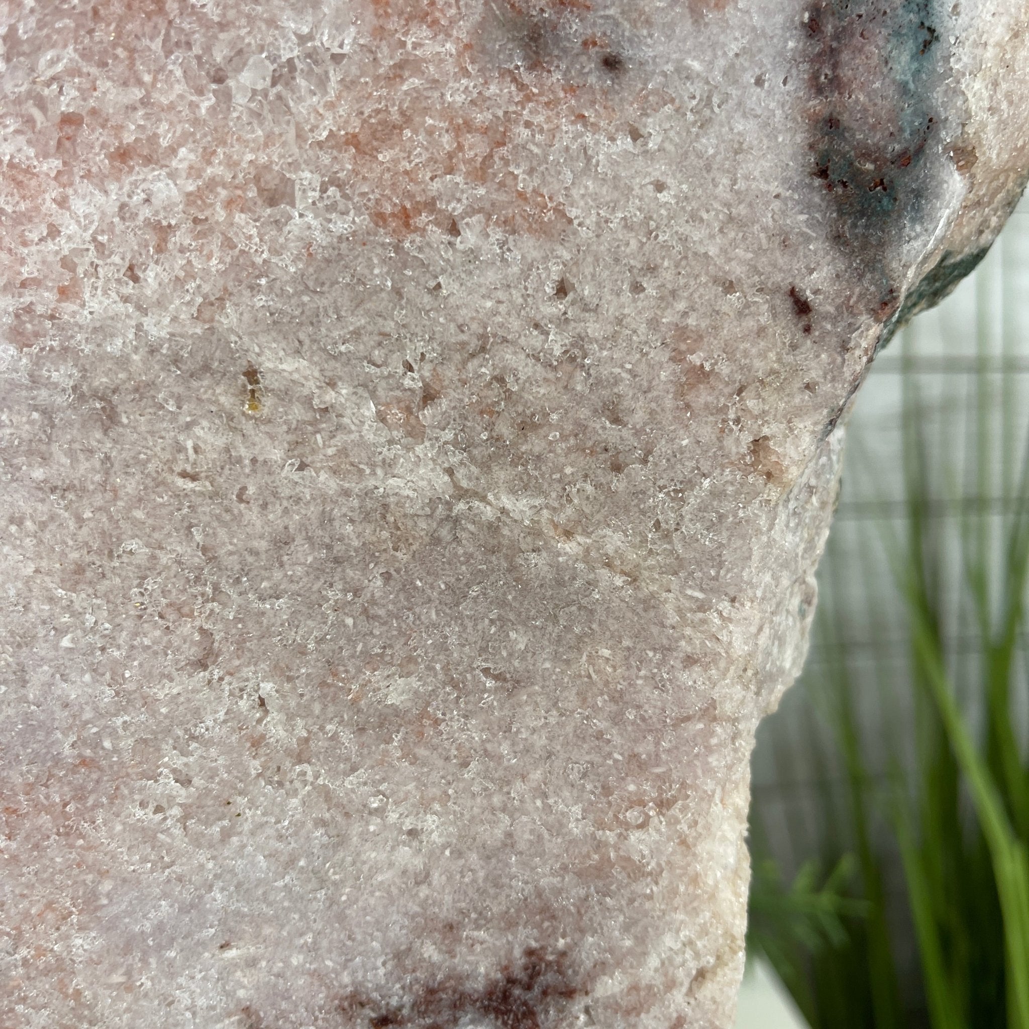 Pink Amethyst Slice on a Stand, 8.7 lbs and 13.3" Tall #5742-0034 by Brazil Gems - Brazil GemsBrazil GemsPink Amethyst Slice on a Stand, 8.7 lbs and 13.3" Tall #5742-0034 by Brazil GemsSlices on Fixed Bases5742-0034