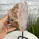 Pink Amethyst Slice on a Stand, 8.7 lbs and 13.3" Tall #5742-0034 by Brazil Gems - Brazil GemsBrazil GemsPink Amethyst Slice on a Stand, 8.7 lbs and 13.3" Tall #5742-0034 by Brazil GemsSlices on Fixed Bases5742-0034