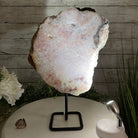 Pink Amethyst Slice on a Stand, 8.7 lbs and 13.3" Tall #5742-0034 by Brazil Gems - Brazil GemsBrazil GemsPink Amethyst Slice on a Stand, 8.7 lbs and 13.3" Tall #5742-0034 by Brazil GemsSlices on Fixed Bases5742-0034