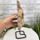 Pink Amethyst Slice on a Stand, 8.7 lbs and 14" Tall #5742-0039 by Brazil Gems - Brazil GemsBrazil GemsPink Amethyst Slice on a Stand, 8.7 lbs and 14" Tall #5742-0039 by Brazil GemsSlices on Fixed Bases5742-0039