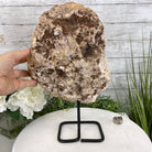 Pink Amethyst Slice on a Stand, 9.3 lbs and 14.2" Tall #5742-0029 by Brazil Gems - Brazil GemsBrazil GemsPink Amethyst Slice on a Stand, 9.3 lbs and 14.2" Tall #5742-0029 by Brazil GemsSlices on Fixed Bases5742-0029