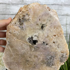 Pink Amethyst Slice on a Stand, 9.3 lbs and 14.2" Tall #5742-0029 by Brazil Gems - Brazil GemsBrazil GemsPink Amethyst Slice on a Stand, 9.3 lbs and 14.2" Tall #5742-0029 by Brazil GemsSlices on Fixed Bases5742-0029