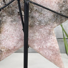Pink Amethyst Star on a Metal Stand 11.25" Tall #5746-0022 by Brazil Gems - Brazil GemsBrazil GemsPink Amethyst Star on a Metal Stand 11.25" Tall #5746-0022 by Brazil GemsStars5746-0022