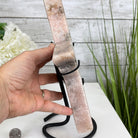 Pink Amethyst Star on a Metal Stand 11.25" Tall #5746-0022 by Brazil Gems - Brazil GemsBrazil GemsPink Amethyst Star on a Metal Stand 11.25" Tall #5746-0022 by Brazil GemsStars5746-0022