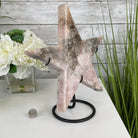 Pink Amethyst Star on a Metal Stand 11.25" Tall #5746-0022 by Brazil Gems - Brazil GemsBrazil GemsPink Amethyst Star on a Metal Stand 11.25" Tall #5746-0022 by Brazil GemsStars5746-0022