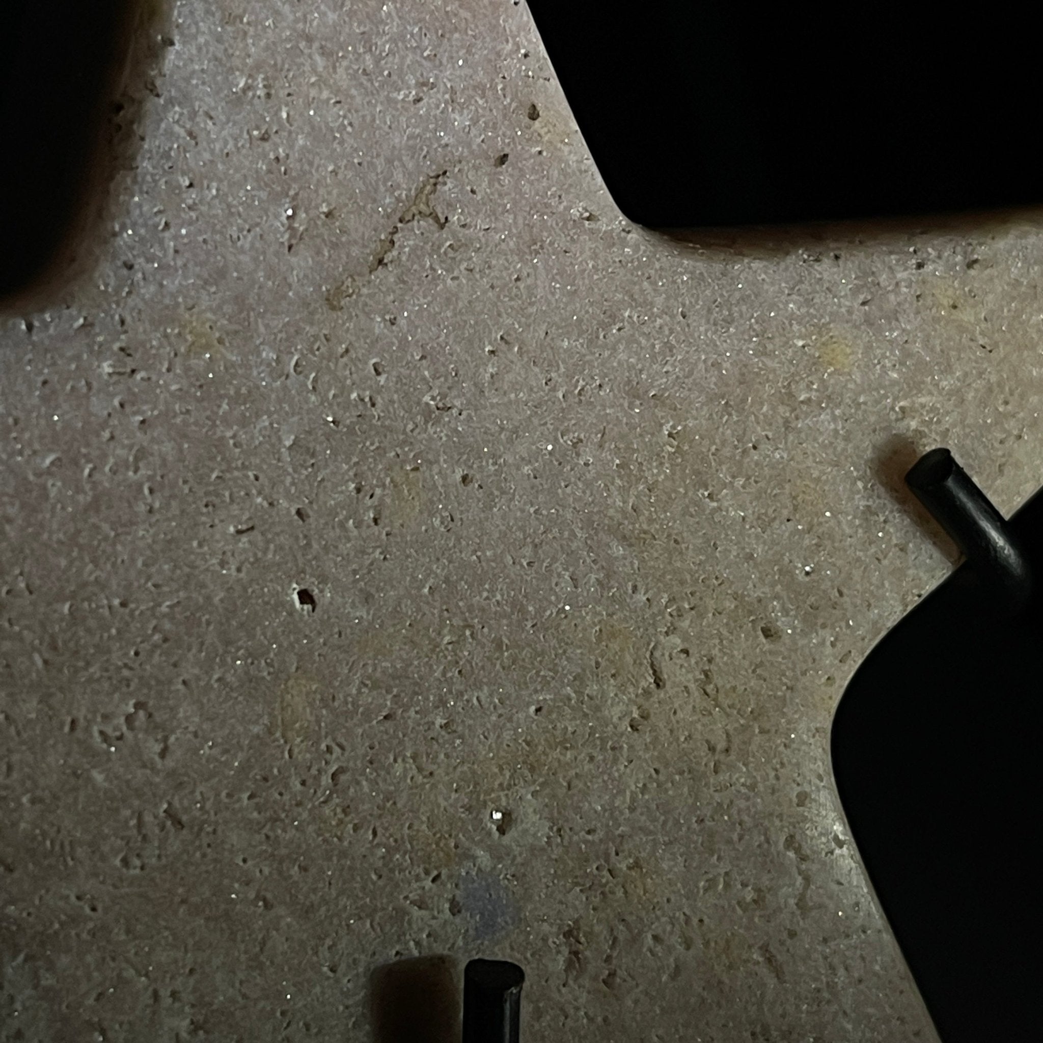 Pink Amethyst Star on a Metal Stand 5.25" Tall #5746-0002 by Brazil Gems - Brazil GemsBrazil GemsPink Amethyst Star on a Metal Stand 5.25" Tall #5746-0002 by Brazil GemsStars5746-0002