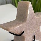 Pink Amethyst Star on a Metal Stand 5.25" Tall #5746-0002 by Brazil Gems - Brazil GemsBrazil GemsPink Amethyst Star on a Metal Stand 5.25" Tall #5746-0002 by Brazil GemsStars5746-0002