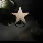 Pink Amethyst Star on a Metal Stand 5.25" Tall #5746-0002 by Brazil Gems - Brazil GemsBrazil GemsPink Amethyst Star on a Metal Stand 5.25" Tall #5746-0002 by Brazil GemsStars5746-0002