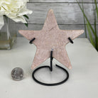 Pink Amethyst Star on a Metal Stand 5.25" Tall #5746-0002 by Brazil Gems - Brazil GemsBrazil GemsPink Amethyst Star on a Metal Stand 5.25" Tall #5746-0002 by Brazil GemsStars5746-0002
