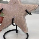 Pink Amethyst Star on a Metal Stand 5.25" Tall #5746-0002 by Brazil Gems - Brazil GemsBrazil GemsPink Amethyst Star on a Metal Stand 5.25" Tall #5746-0002 by Brazil GemsStars5746-0002