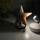 Pink Amethyst Star on a Metal Stand 5.5" Tall #5746-0003 by Brazil Gems - Brazil GemsBrazil GemsPink Amethyst Star on a Metal Stand 5.5" Tall #5746-0003 by Brazil GemsStars5746-0003