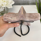 Pink Amethyst Star on a Metal Stand 6.75" Tall #5746-0016 by Brazil Gems - Brazil GemsBrazil GemsPink Amethyst Star on a Metal Stand 6.75" Tall #5746-0016 by Brazil GemsStars5746-0016