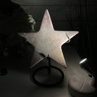 Pink Amethyst Star on a Metal Stand 6.75" Tall #5746-0016 by Brazil Gems - Brazil GemsBrazil GemsPink Amethyst Star on a Metal Stand 6.75" Tall #5746-0016 by Brazil GemsStars5746-0016