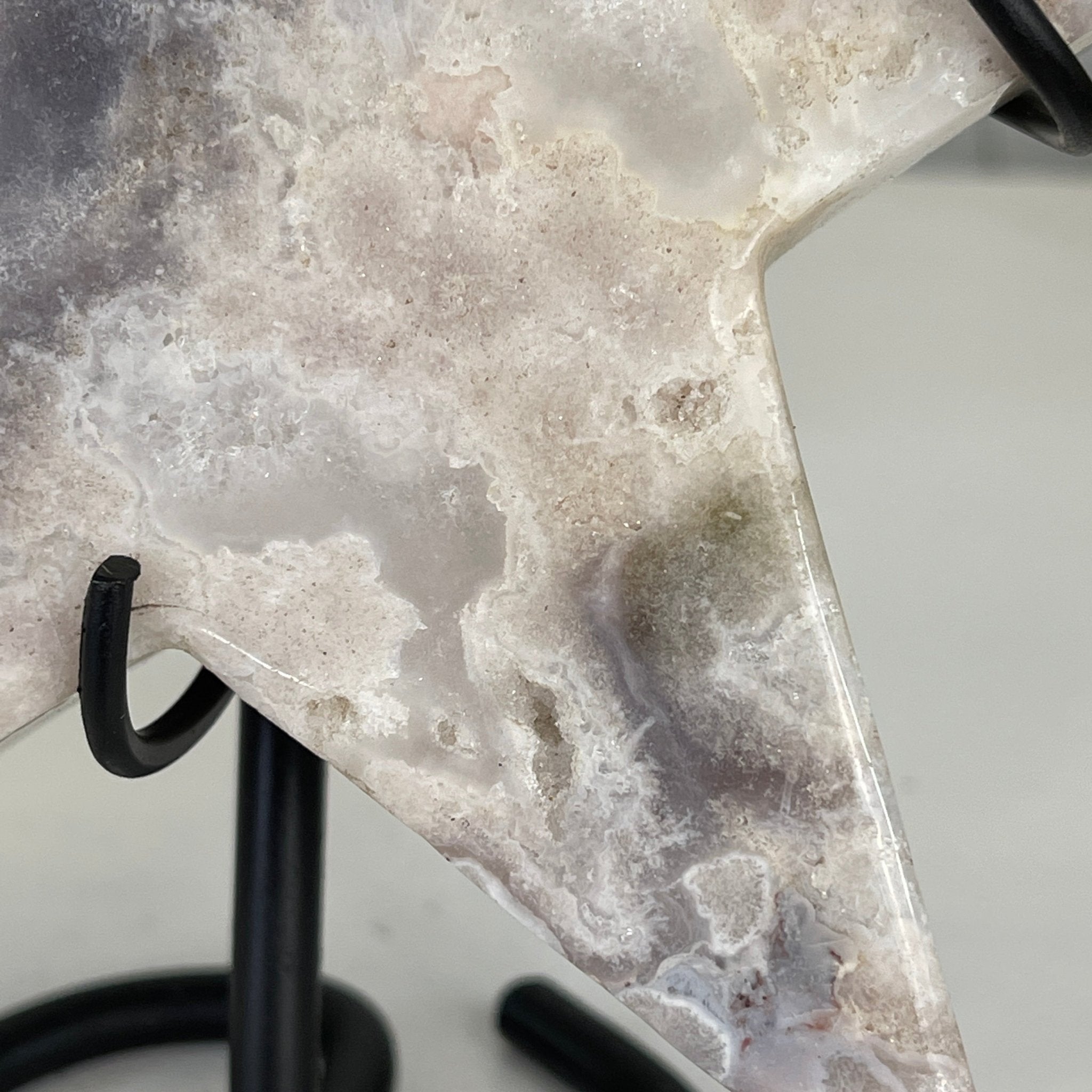 Pink Amethyst Star on a Metal Stand 7.25" Tall #5746-0005 by Brazil Gems - Brazil GemsBrazil GemsPink Amethyst Star on a Metal Stand 7.25" Tall #5746-0005 by Brazil GemsStars5746-0005