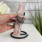 Pink Amethyst Star on a Metal Stand 7.5" Tall #5746-0014 by Brazil Gems - Brazil GemsBrazil GemsPink Amethyst Star on a Metal Stand 7.5" Tall #5746-0014 by Brazil GemsStars5746-0014