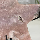 Pink Amethyst Star on a Metal Stand 7.5" Tall #5746-0014 by Brazil Gems - Brazil GemsBrazil GemsPink Amethyst Star on a Metal Stand 7.5" Tall #5746-0014 by Brazil GemsStars5746-0014