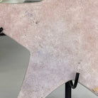 Pink Amethyst Star on a Metal Stand 8" Tall #5746-0015 by Brazil Gems - Brazil GemsBrazil GemsPink Amethyst Star on a Metal Stand 8" Tall #5746-0015 by Brazil GemsStars5746-0015