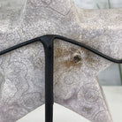 Pink Amethyst Star on a Metal Stand 8" Tall #5746-0017 by Brazil Gems - Brazil GemsBrazil GemsPink Amethyst Star on a Metal Stand 8" Tall #5746-0017 by Brazil GemsStars5746-0017