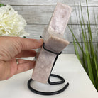 Pink Amethyst Star on a Metal Stand 8.25" Tall #5746-0020 by Brazil Gems - Brazil GemsBrazil GemsPink Amethyst Star on a Metal Stand 8.25" Tall #5746-0020 by Brazil GemsStars5746-0020
