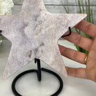 Pink Amethyst Star on a Metal Stand 8.25" Tall #5746-0020 by Brazil Gems - Brazil GemsBrazil GemsPink Amethyst Star on a Metal Stand 8.25" Tall #5746-0020 by Brazil GemsStars5746-0020