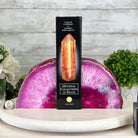 Pink Dyed Brazilian Agate Stone Bookends, 10.9 lbs & 5" tall #5151PA-027 - Brazil GemsBrazil GemsPink Dyed Brazilian Agate Stone Bookends, 10.9 lbs & 5" tall #5151PA-027Bookends5151PA-027