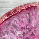 Pink Dyed Brazilian Agate Stone Bookends, 9.5 lbs & 6" tall #5151PA-025 - Brazil GemsBrazil GemsPink Dyed Brazilian Agate Stone Bookends, 9.5 lbs & 6" tall #5151PA-025Bookends5151PA-025