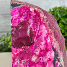 Pink Dyed Brazilian Agate Stone Bookends, 9.5 lbs & 6" tall #5151PA-025 - Brazil GemsBrazil GemsPink Dyed Brazilian Agate Stone Bookends, 9.5 lbs & 6" tall #5151PA-025Bookends5151PA-025