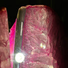 Pink Dyed Brazilian Agate Stone Bookends, 9.5 lbs & 6" tall #5151PA-025 - Brazil GemsBrazil GemsPink Dyed Brazilian Agate Stone Bookends, 9.5 lbs & 6" tall #5151PA-025Bookends5151PA-025
