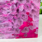 Pink Dyed Brazilian Agate Stone Bookends, 9.5 lbs & 6" tall #5151PA-025 - Brazil GemsBrazil GemsPink Dyed Brazilian Agate Stone Bookends, 9.5 lbs & 6" tall #5151PA-025Bookends5151PA-025