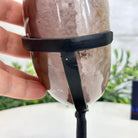 Polished Agate Crescent Moon on a Stand, 2.7 lbs & 7.75" Tall #5740NA-001 - Brazil GemsBrazil GemsPolished Agate Crescent Moon on a Stand, 2.7 lbs & 7.75" Tall #5740NA-001Crescent Moons5740NA-001