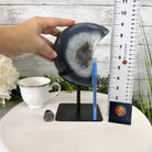 Polished Agate Crescent Moon on a Stand, 4.8 lbs & 9.4" Tall #5740NA-005 - Brazil GemsBrazil GemsPolished Agate Crescent Moon on a Stand, 4.8 lbs & 9.4" Tall #5740NA-005Crescent Moons5740NA-005