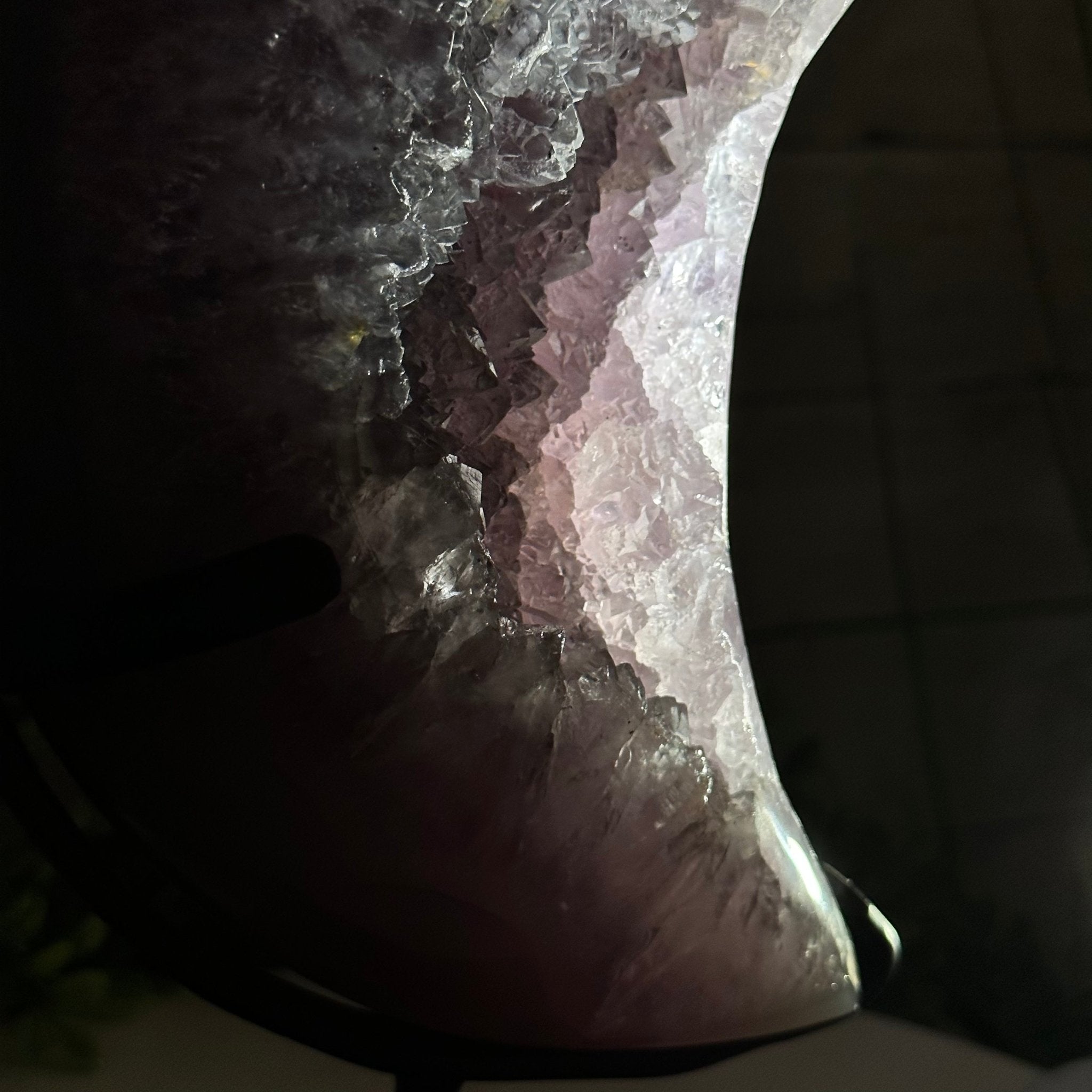 Polished Agate Crescent Moon on a Stand, 8 lbs & 11.75" Tall #5740NA-015 by Brazil Gems - Brazil GemsBrazil GemsPolished Agate Crescent Moon on a Stand, 8 lbs & 11.75" Tall #5740NA-015 by Brazil GemsCrescent Moons5740NA-015