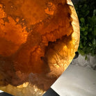 Polished Agate Heart Geode on a Metal Stand, 2.2 lbs & 5.25" Tall, Model #5468-0064 by Brazil Gems - Brazil GemsBrazil GemsPolished Agate Heart Geode on a Metal Stand, 2.2 lbs & 5.25" Tall, Model #5468-0064 by Brazil GemsHearts5468-0064