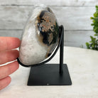 Polished Agate Heart Geode on a Metal Stand, 2.7 lbs & 4.7" Tall, Model #5468-0043 by Brazil Gems - Brazil GemsBrazil GemsPolished Agate Heart Geode on a Metal Stand, 2.7 lbs & 4.7" Tall, Model #5468-0043 by Brazil GemsHearts5468-0043