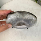 Polished Agate Heart Geode on a Metal Stand, 2.7 lbs & 4.7" Tall, Model #5468-0043 by Brazil Gems - Brazil GemsBrazil GemsPolished Agate Heart Geode on a Metal Stand, 2.7 lbs & 4.7" Tall, Model #5468-0043 by Brazil GemsHearts5468-0043