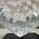 Polished Agate Heart Geode on a Metal Stand, 2.9 lbs & 5" Tall, Model #5468-0031 by Brazil Gems - Brazil GemsBrazil GemsPolished Agate Heart Geode on a Metal Stand, 2.9 lbs & 5" Tall, Model #5468-0031 by Brazil GemsHearts5468-0031