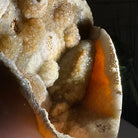 Polished Agate Heart Geode on a Metal Stand, 9.3 lbs & 9" Tall, Model #5468-0086 by Brazil Gems - Brazil GemsBrazil GemsPolished Agate Heart Geode on a Metal Stand, 9.3 lbs & 9" Tall, Model #5468-0086 by Brazil GemsHearts5468-0086