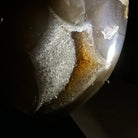 Polished Agate Heart-Shaped Geode on a Metal Stand, 5.4 lbs & 6.75" Tall, Model #5468-0014 by Brazil Gems - Brazil GemsBrazil GemsPolished Agate Heart-Shaped Geode on a Metal Stand, 5.4 lbs & 6.75" Tall, Model #5468-0014 by Brazil GemsHearts5468-0014
