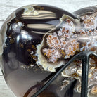 Polished Agate Heart-Shaped Geode on a Metal Stand, 5.4 lbs & 6.75" Tall, Model #5468-0014 by Brazil Gems - Brazil GemsBrazil GemsPolished Agate Heart-Shaped Geode on a Metal Stand, 5.4 lbs & 6.75" Tall, Model #5468-0014 by Brazil GemsHearts5468-0014