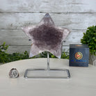 Polished Agate Star on a Metal Stand, 2.1 lbs & 7.2" Tall #5273-0011 - Brazil GemsBrazil GemsPolished Agate Star on a Metal Stand, 2.1 lbs & 7.2" Tall #5273-0011Stars5273-0011