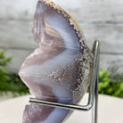 Polished Agate Star on a Metal Stand, 2.1 lbs & 7.2" Tall #5273-0011 - Brazil GemsBrazil GemsPolished Agate Star on a Metal Stand, 2.1 lbs & 7.2" Tall #5273-0011Stars5273-0011