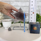 Polished Agate Star on a Metal Stand, 2.1 lbs & 7.2" Tall #5273-0011 - Brazil GemsBrazil GemsPolished Agate Star on a Metal Stand, 2.1 lbs & 7.2" Tall #5273-0011Stars5273-0011