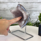 Polished Agate Star on a Metal Stand, 2.1 lbs & 7.2" Tall #5273-0011 - Brazil GemsBrazil GemsPolished Agate Star on a Metal Stand, 2.1 lbs & 7.2" Tall #5273-0011Stars5273-0011